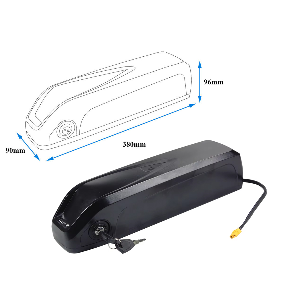 Hailong E-bike Accu Behuizing  - Ebike Battery 48V 20Ah Hailong recensie en prijs